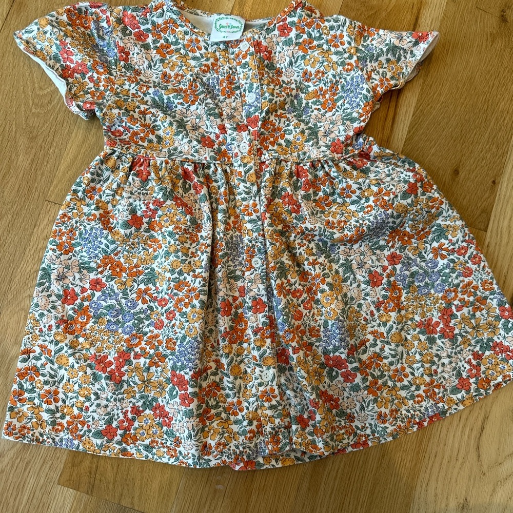 Brand New Girls Floral Dress